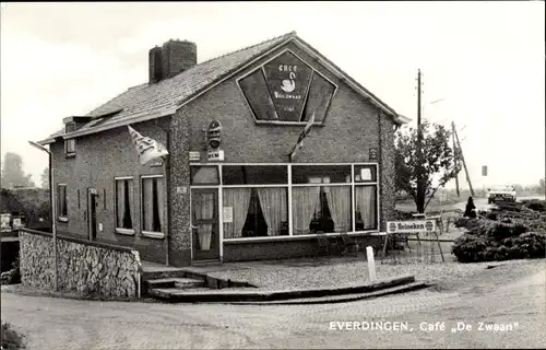 Ak Everdingen Südholland Niederlande, Café De Zwaan