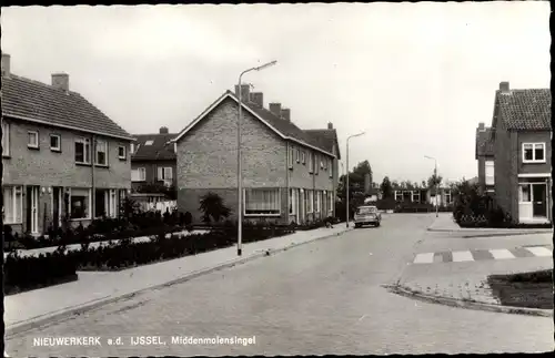 Ak Nieuwerkerk aan den IJssel Südholland, Middenmolensingel