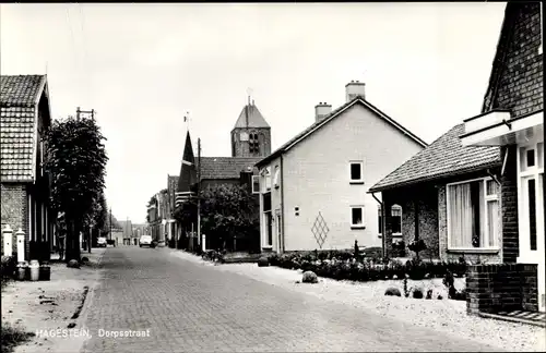 Ak Hagestein Vijfheerenlanden Utrecht, Dorpsstraat