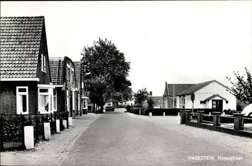 Ak Hagestein Vijfheerenlanden Utrecht, Dorpsstraat