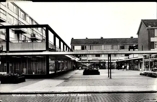 Ak Hendrik Ido Ambacht Südholland, Winkelcentrum De School