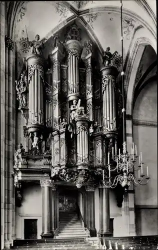 Ak Zwolle Overijssel Niederlande, Barockorgel