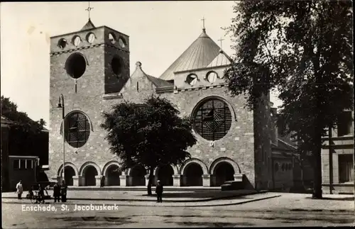 Ak Enschede Overijssel Niederlande, St. Jacobuskerk