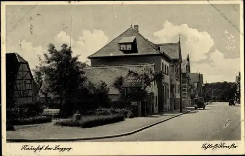Ak Lindhardt Naunhof im Kreis Leipzig, Schlossstraße, Mühle Lindhardt