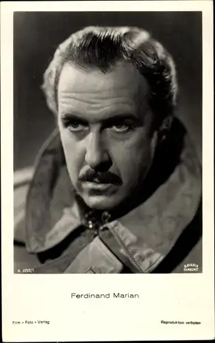 Ak Schauspieler Ferdinand Marian, Portrait