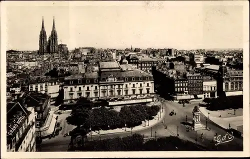 Ak Clermont Ferrand Puy de Dôme, Place de Jaude