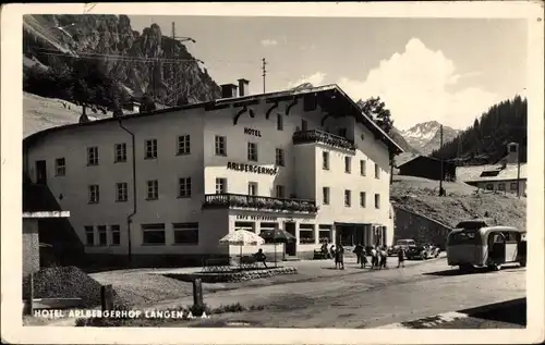 Ak Langen am Arlberg Vorarlberg, Hotel Arlbergerhof