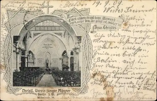Ak Berlin Mitte, Christlicher Verein junger Männer, Wilhelmstraße 34
