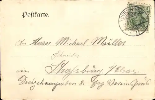 Ak Berlin Mitte, Christlicher Verein junger Männer, Wilhelmstraße 34