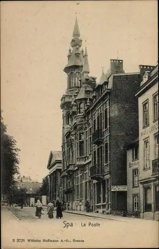 Ak Spa Wallonien Lüttich, La Poste