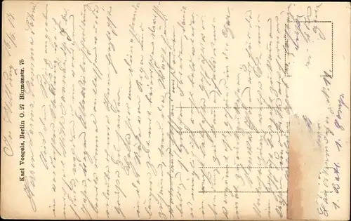 Ak Daugavpils Dünaburg Lettland, Stadtpanorama, Straßenpartie