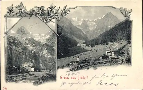 Ak Trafoi Stilfs Stelvio Südtirol, Totalansicht