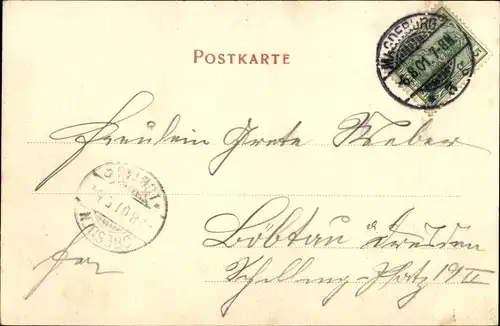 Ak Magdeburg an der Elbe, Alter Markt