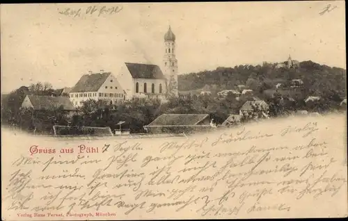 Ak Pähl Oberbayern, Totalansicht