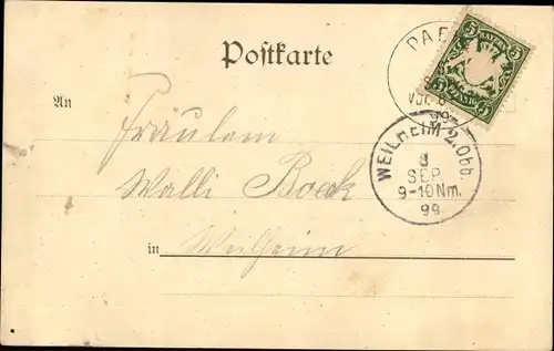 Ak Pähl Oberbayern, Totalansicht