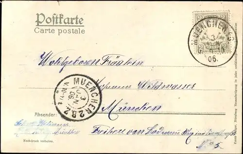 Ak Fürth in Mittelfranken Bayern, Lungen-Heilstätte