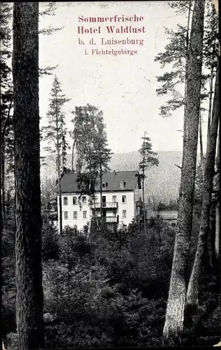 Ak Luisenburg Wunsiedel in Oberfranken, Hotel Waldlust
