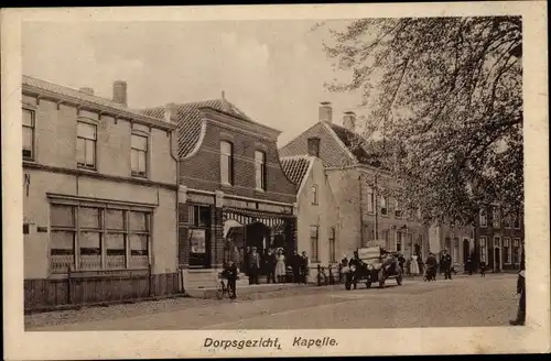 Ak Kapelle Zeeland Niederlande, Dorpsgezicht