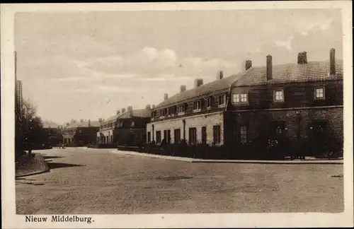 Ak Middelburg Zeeland Niederlande, Straßenpartie