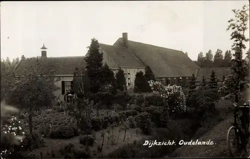 Ak Oudelande Zeeland Niederlande, Dijkzicht