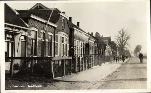 Ak Rilland Reimerswaal Zeeland Niederlande, Hoofdweg