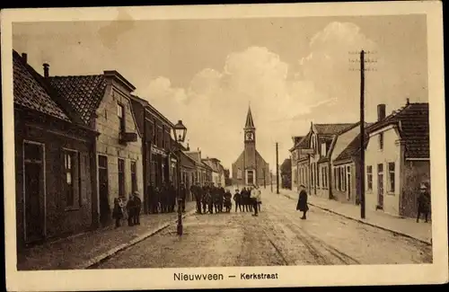 Ak Nieuwveen Nieuwkoop Südholland Niederlande, Kerkstraat