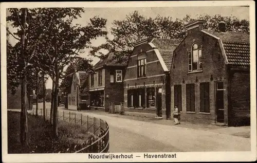 Ak Noordwijkerhout Noordwijk Südholland, Havenstraat