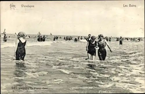 Ak Wenduine Wenduyne De Haan Westflandern, Les Bains