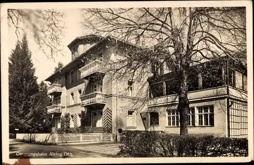 Ak Alzing Siegsdorf in Oberbayern, Genesungsheim