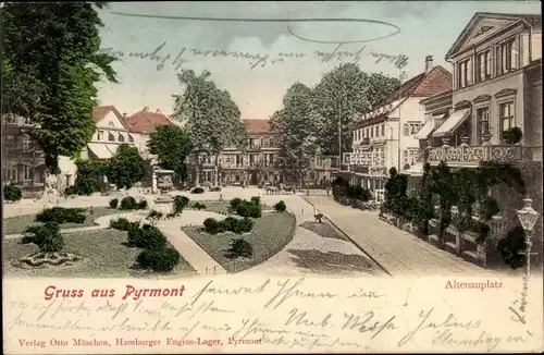 Ak Bad Pyrmont in Niedersachsen, Altenauplatz