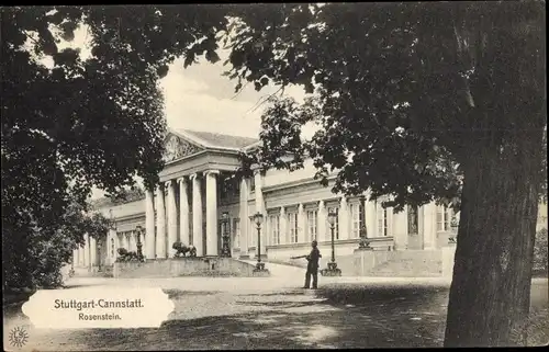 Ak Bad Cannstatt Stuttgart in Württemberg, Rosenstein