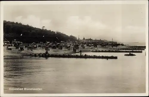 Ak Ostseebad Brunshaupten Kühlungsborn, Strand