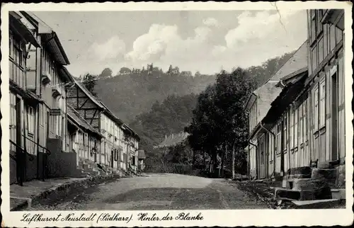 Ak Neustadt im Harz Harztor Thüringen, Hinter der Blanke