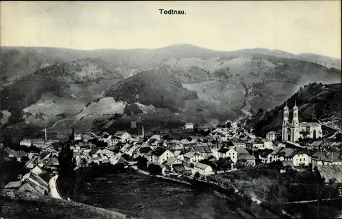 Ak Todtnau im Südschwarzwald, Panorama