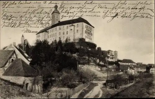 Ak Gundelsheim am Neckar Württemberg, Burganstalt Schloss Hornegg