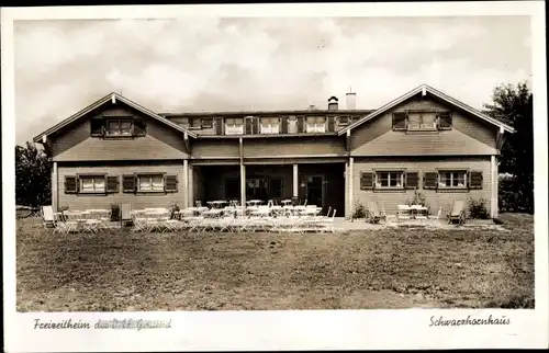 Ak Waldstetten in Baden, Schwarzhornhaus, Freizeitheim