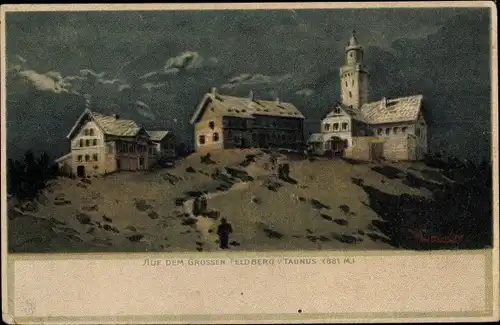 Litho Niederreifenberg Schmitten im Taunus, Großer Feldberg