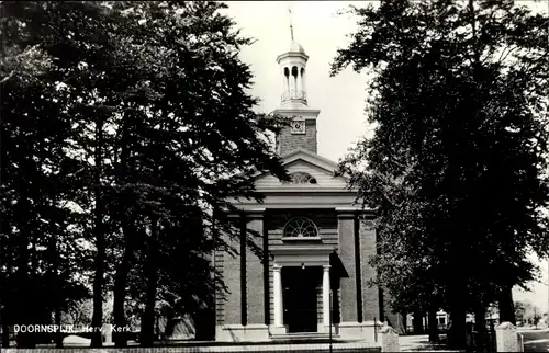 Ak Doornspijk Gelderland, Herv. Kerk