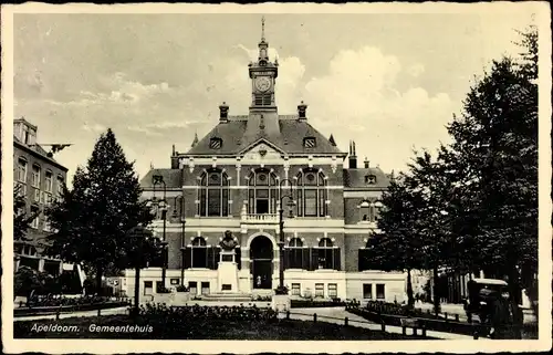 Ak Apeldoorn Gelderland, Gemeentehuis