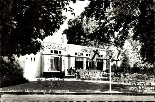 Ak Apeldoorn Gelderland, Malkenschoten, Arnhemseweg