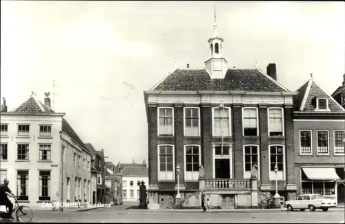 Ak Zaltbommel Gelderland, Stadhuis, Blick zum Stadthaus