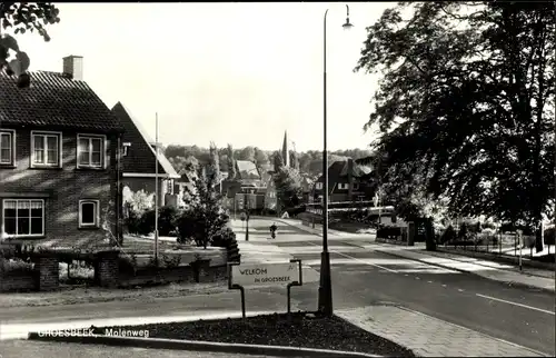 Ak Groesbeek Gelderland, Molenweg