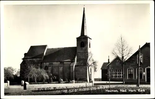 Ak Heumen Gelderland Niederlande, Ned. Herv. Kerk
