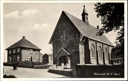 Ak Nieuwaal Gelderland, N. H. Kerk