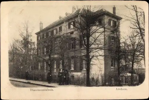 Ak Arnhem Gelderland Niederlande, Diaconessenhuis