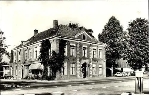 Ak Ermelo Gelderland, Gemeentehuis