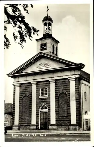 Ak Laren Gelderland Niederlande, N. H. Kerk