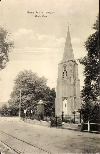 Ak Hees Nijmegen Gelderland, Oude Kerk