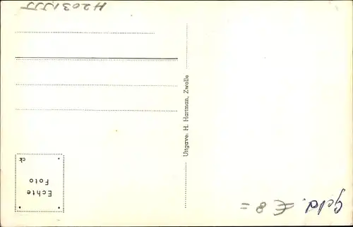 Ak Nunspeet Gelderland, Gemeentehuis