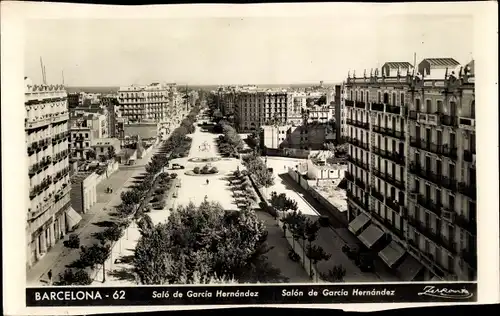 Ak Barcelona Katalonien Spanien, Salon de García Hernández